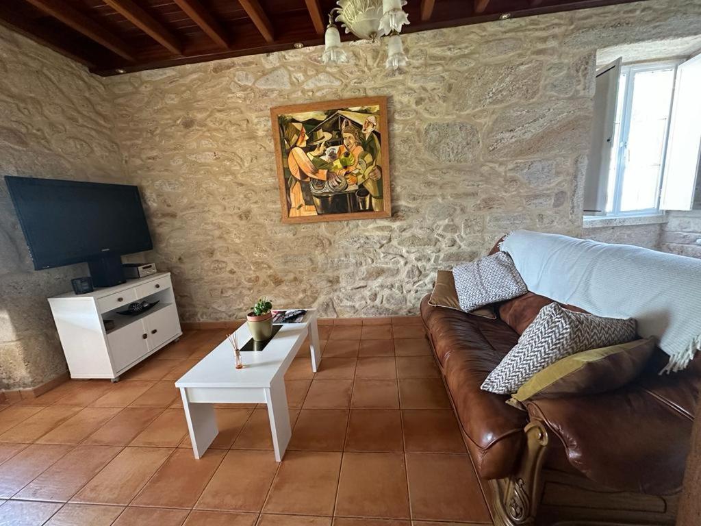 Vila Casa De Romaxe Muros Exteriér fotografie